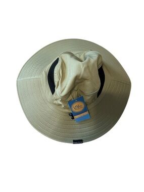 NWT Einskey Men's lightweight light olive green Wide Brim Sun Hat Olive/Khaki